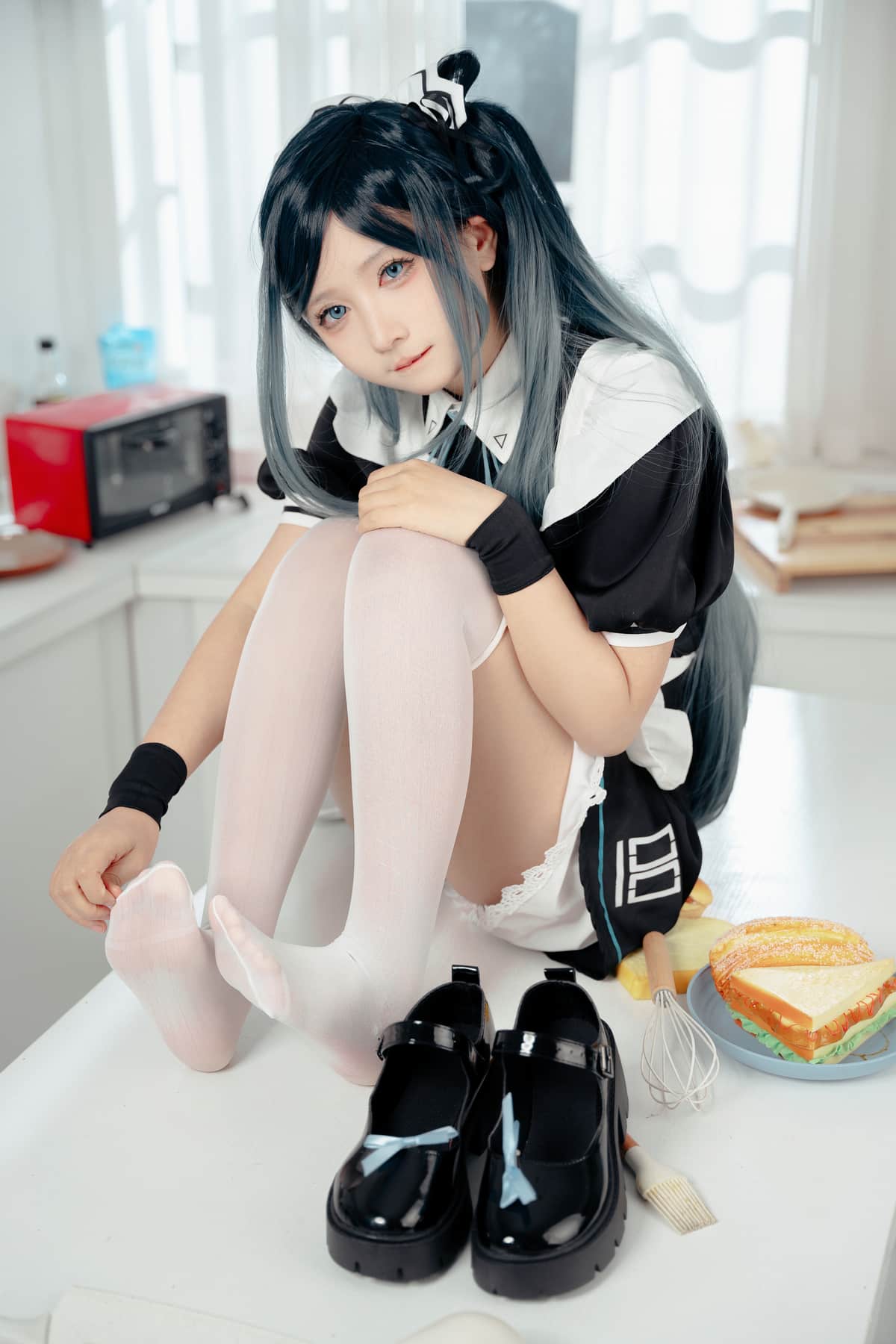 《喜欢爱理吗》白丝美腿福利图包-cos图片写真合集下载 8套