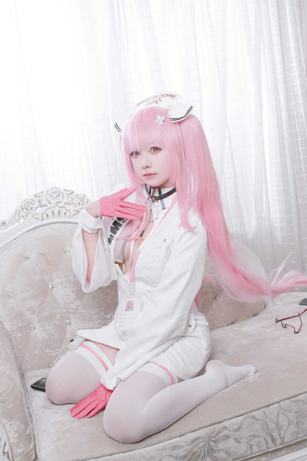 Asagiriai(愛ちゃん)  cos写真作品黑丝美腿福利-写真套图合集下载 28套 持续更新