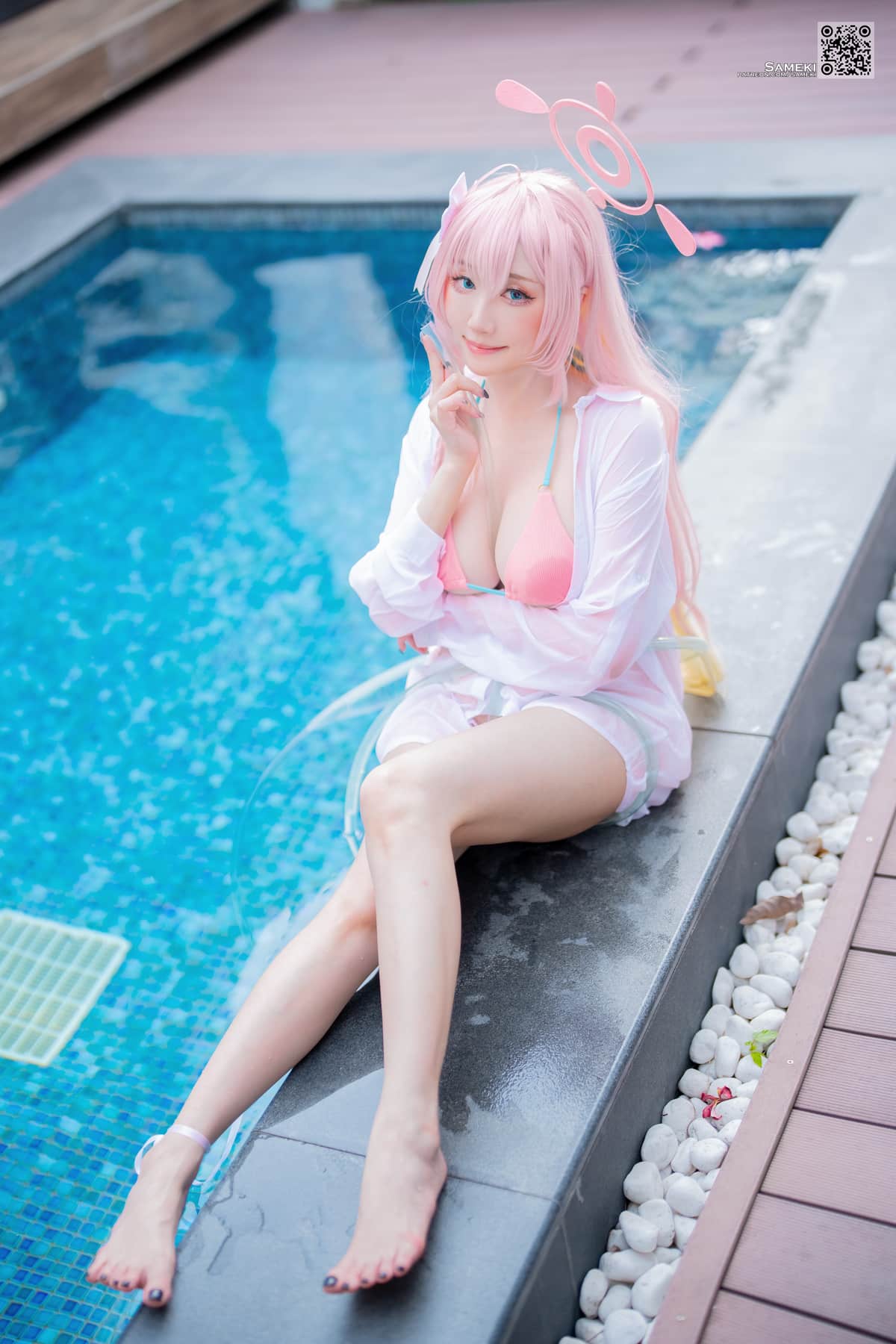 Sameki 最新Cosplay白丝美腿福利-写真图包合集下载 27套