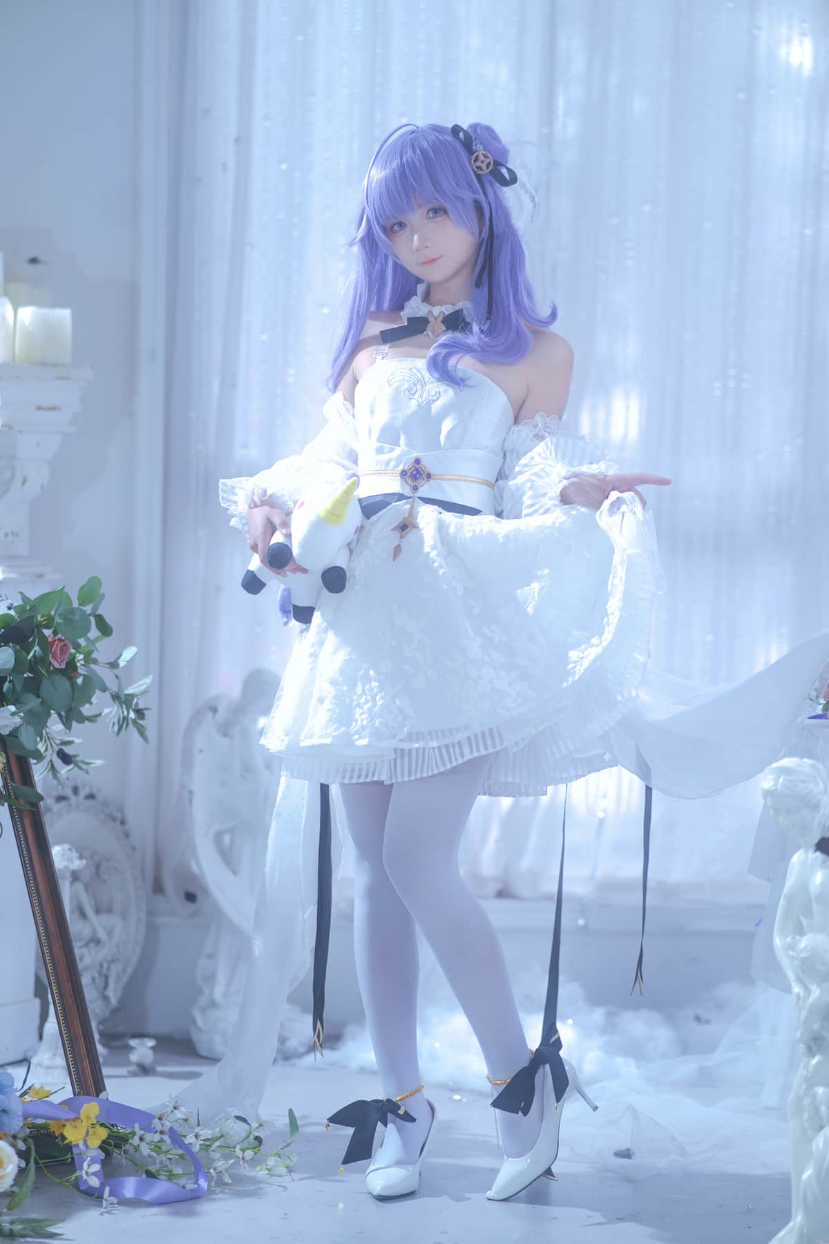 《喜欢爱理吗》白丝美腿福利图包-cos图片写真合集下载 8套