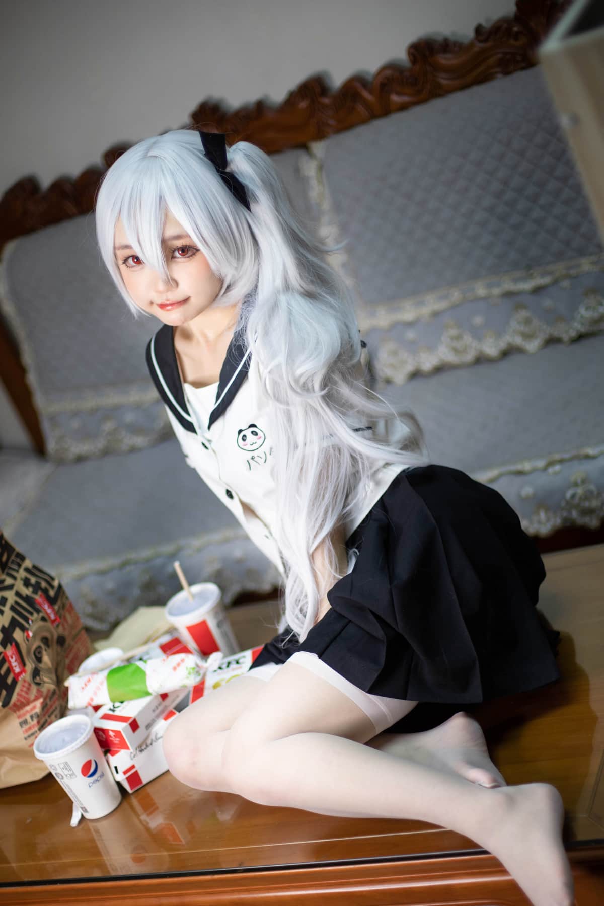 神沢永莉 cos女仆制服诱惑美腿福利-写真资源合集下载