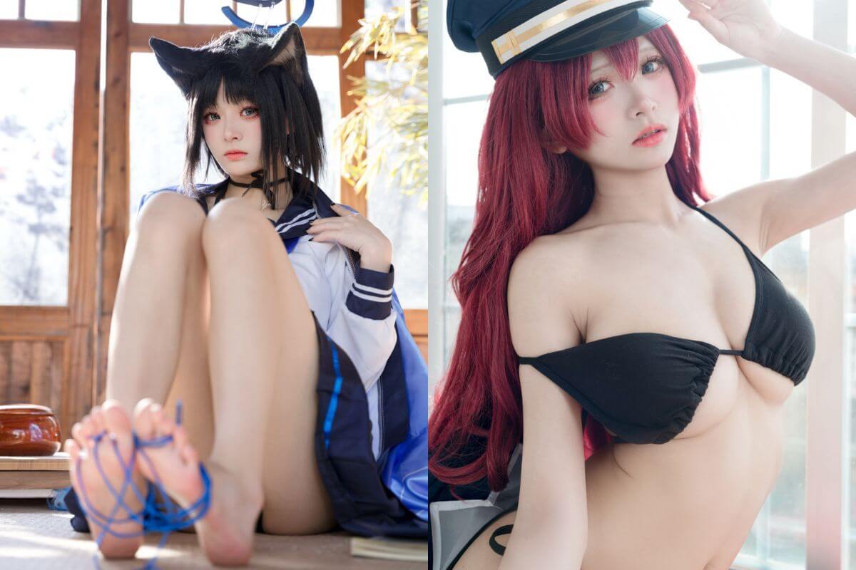 九柒喵 少女cos新图妃咲 写真资源合集下载 9套下载
