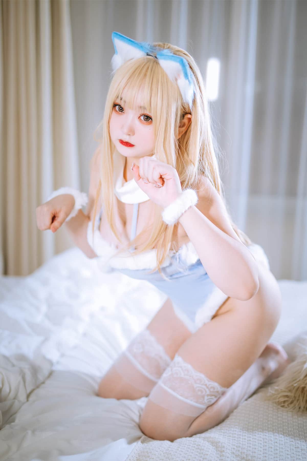 恩田直幸(桃夭葵) – 纯欲系黑丝美腿福利 COS写真图包合集下载 42套