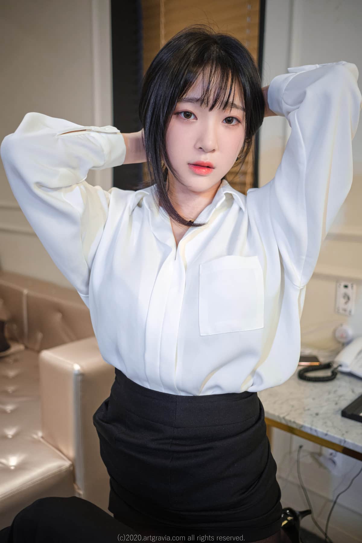 姜仁卿KangInkyung cos制服诱惑完整写真图包合集下载