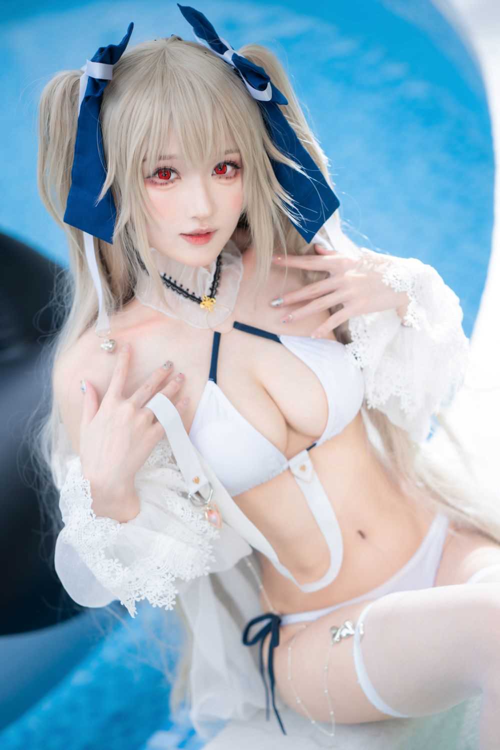 阿包也是兔娘 私人订制白丝美腿福利 写真图集合集下载 109套