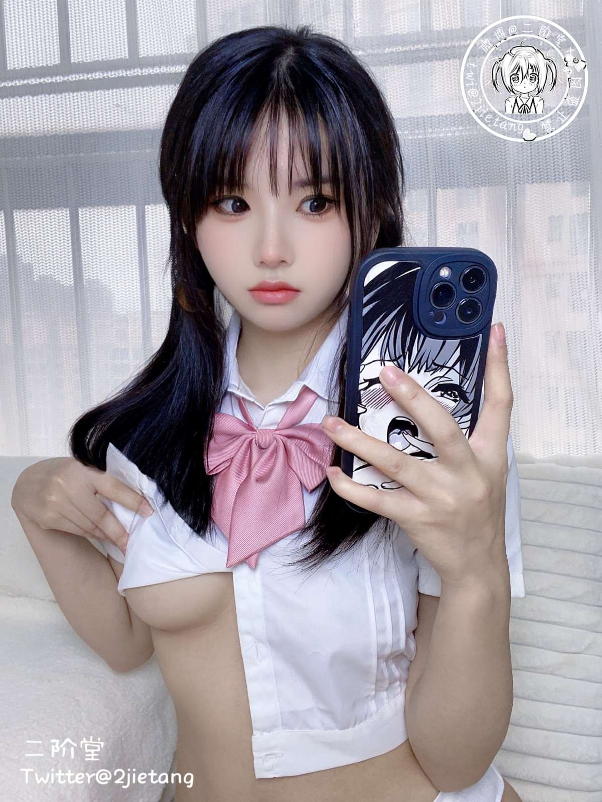 二阶堂 – jk白丝,黑丝禁欲性感觉醒体 最新写真套图作品合集下载 – 40套