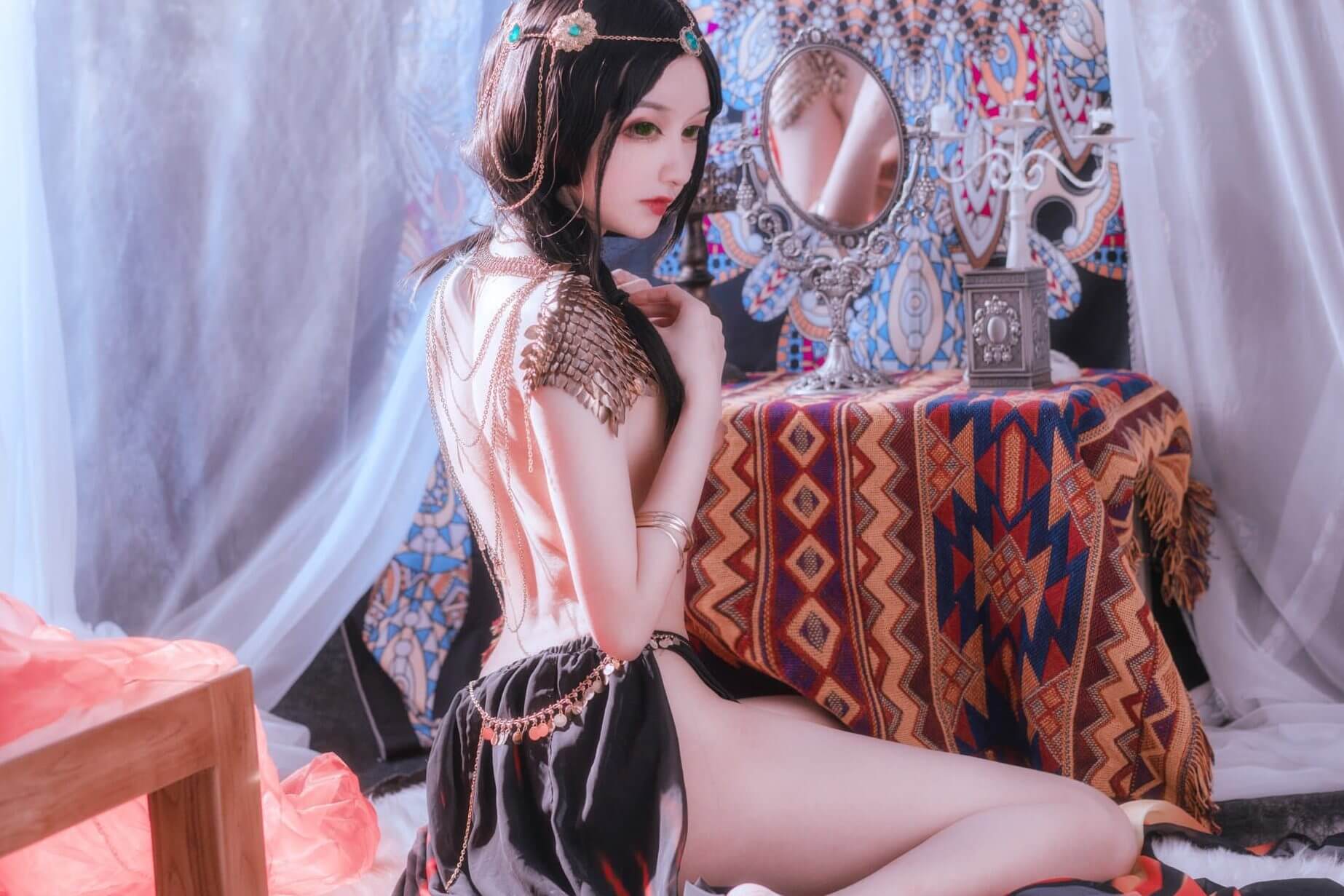 黄金二逼王 – 丝袜美女制服诱惑 艺术写真图片合集下载 6套