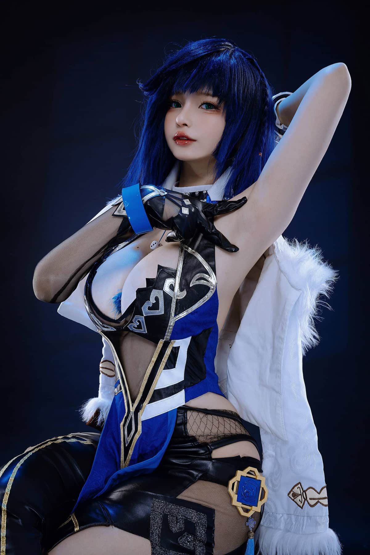 Azami雒雒白 Cosplay巨乳美女制服诱惑 写真图包合集下载 109套