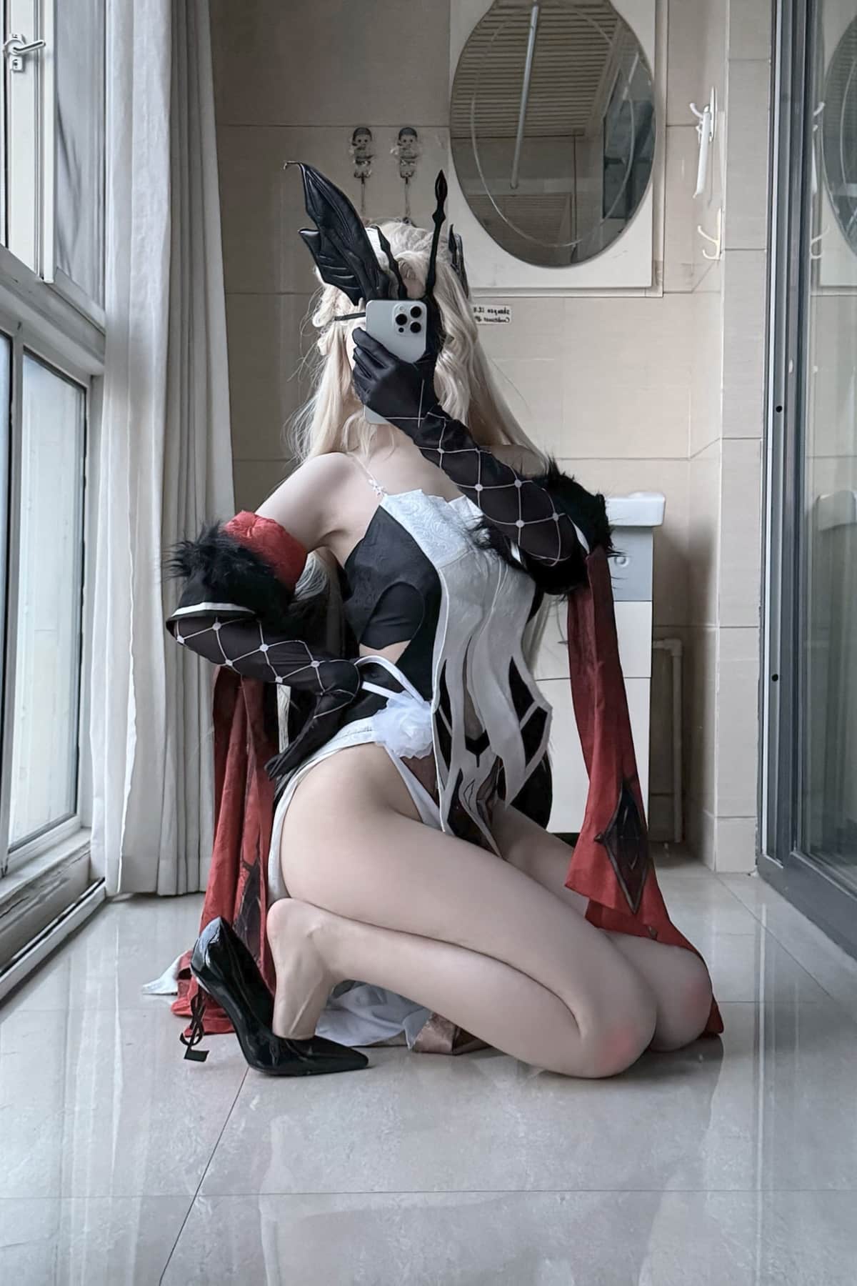 不可爱羚 – COS丝袜美腿福利 写真图集合集全套下载 更新4套