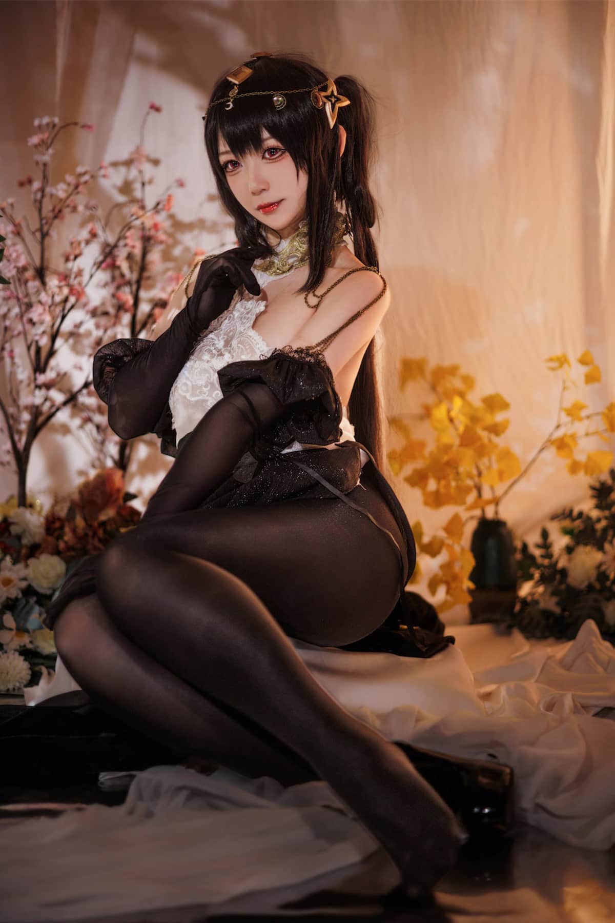 樱落酱w Cosplay优雅甜美制服诱惑 写真图片以及视频资源合集 36套