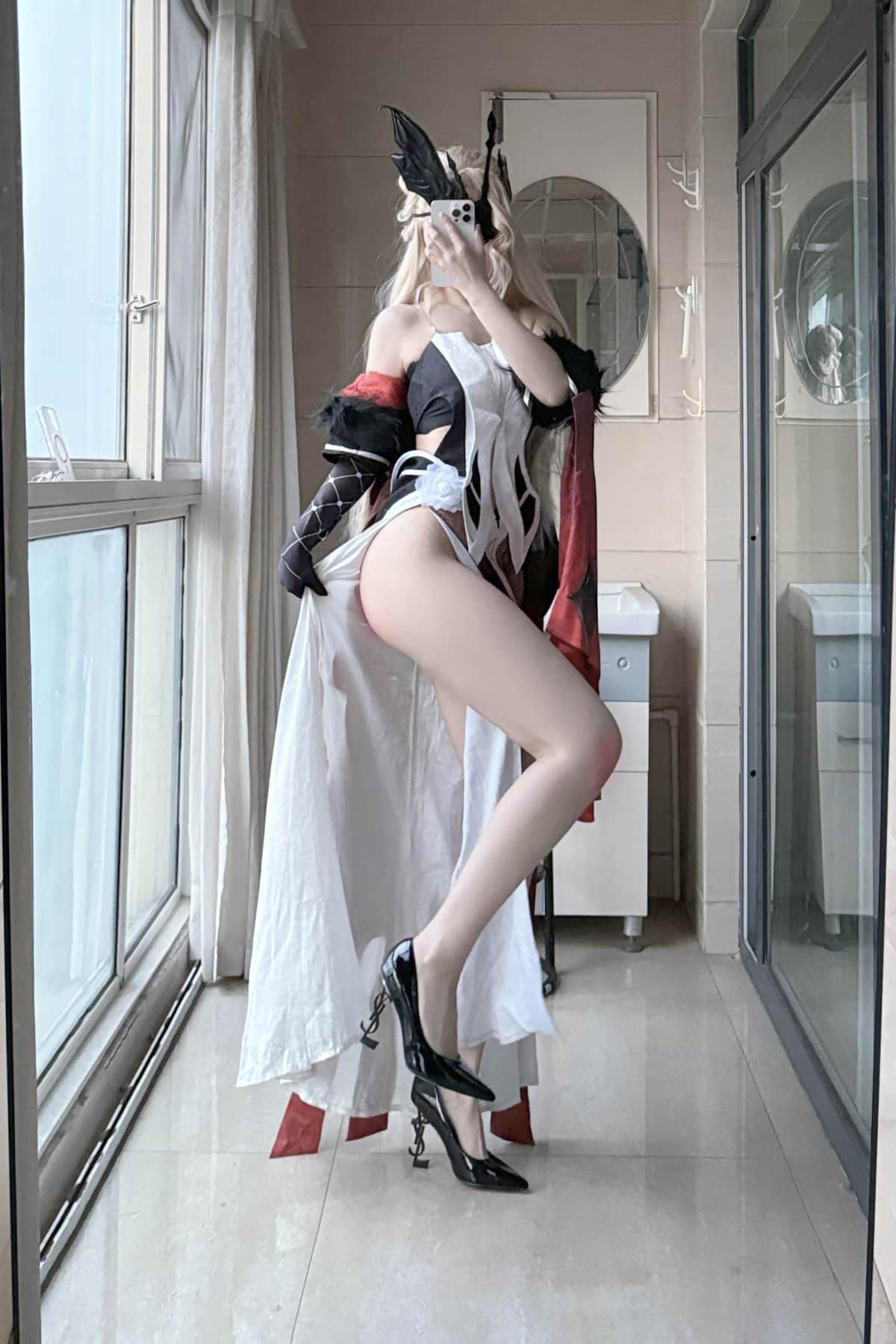 不可爱羚 – COS丝袜美腿福利 写真图集合集全套下载 更新4套