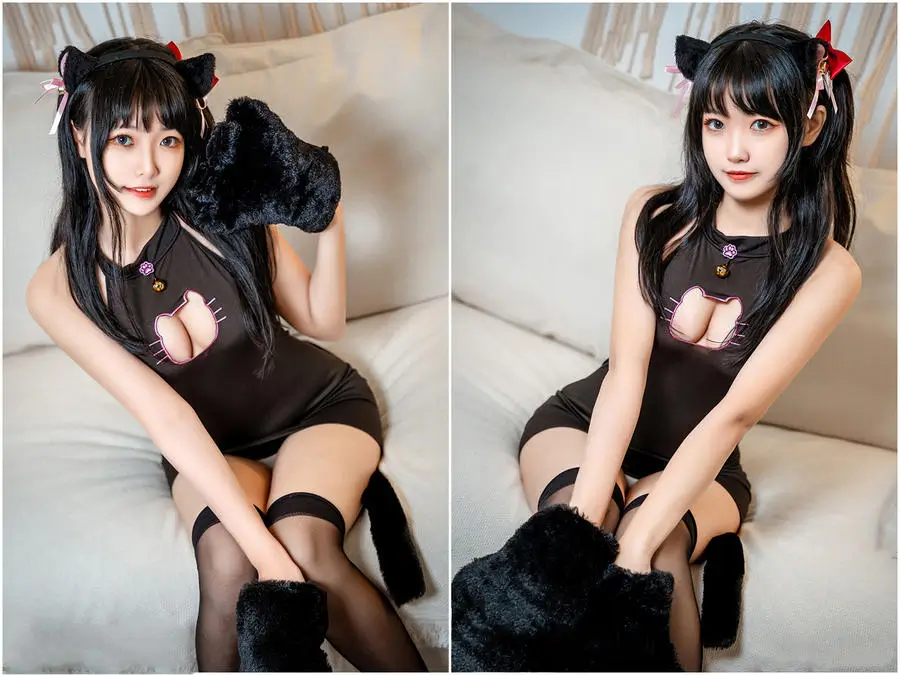 lovely呆玄 微博coser白丝美腿福利写真资源合集下载