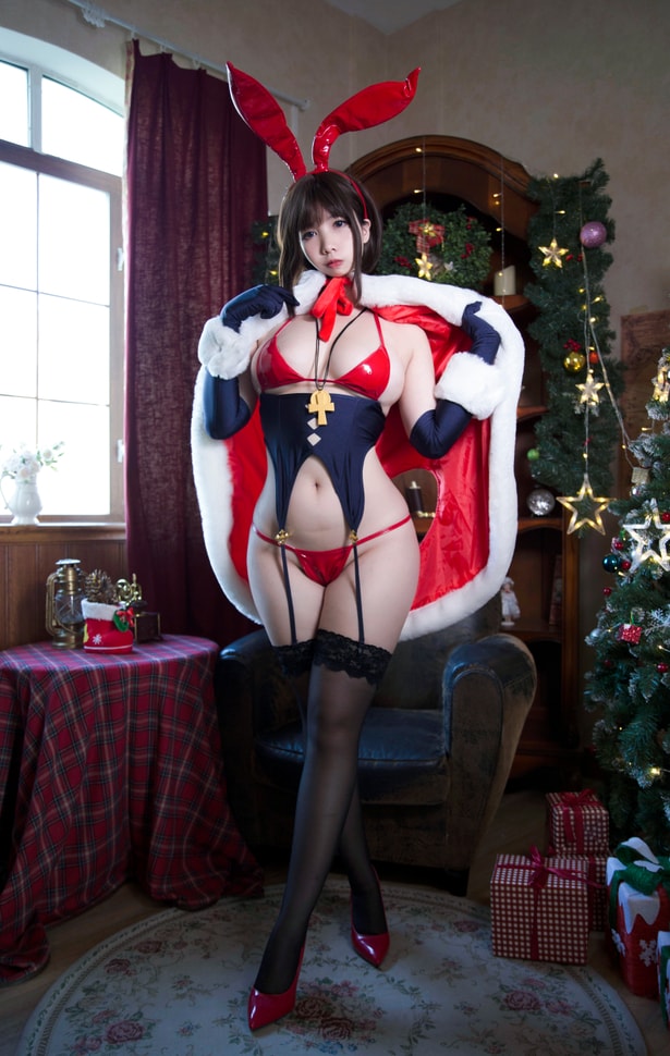 Meroko_魅瞳 Cos白丝美腿福利写真套图合集下载