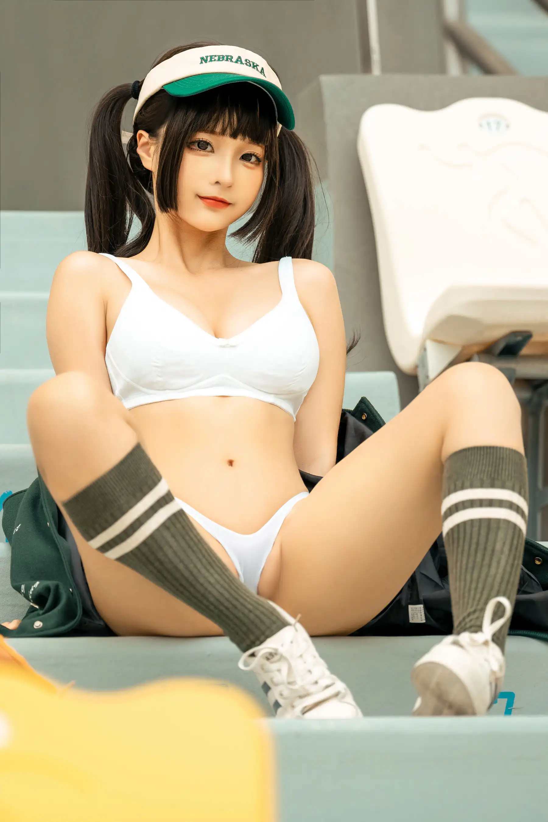 蠢沫沫写真 棒球女孩诱惑内衣大秀