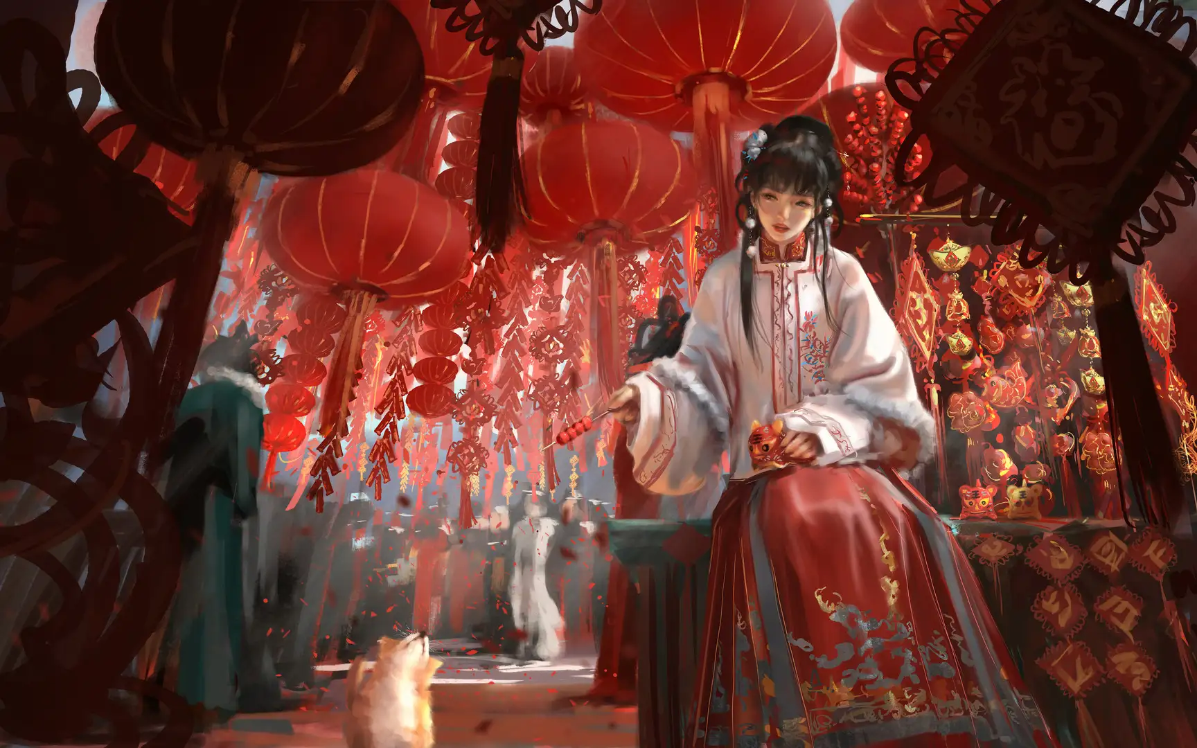 WLOP鬼刀 高清4K8K二次元插画图集合集打包下载