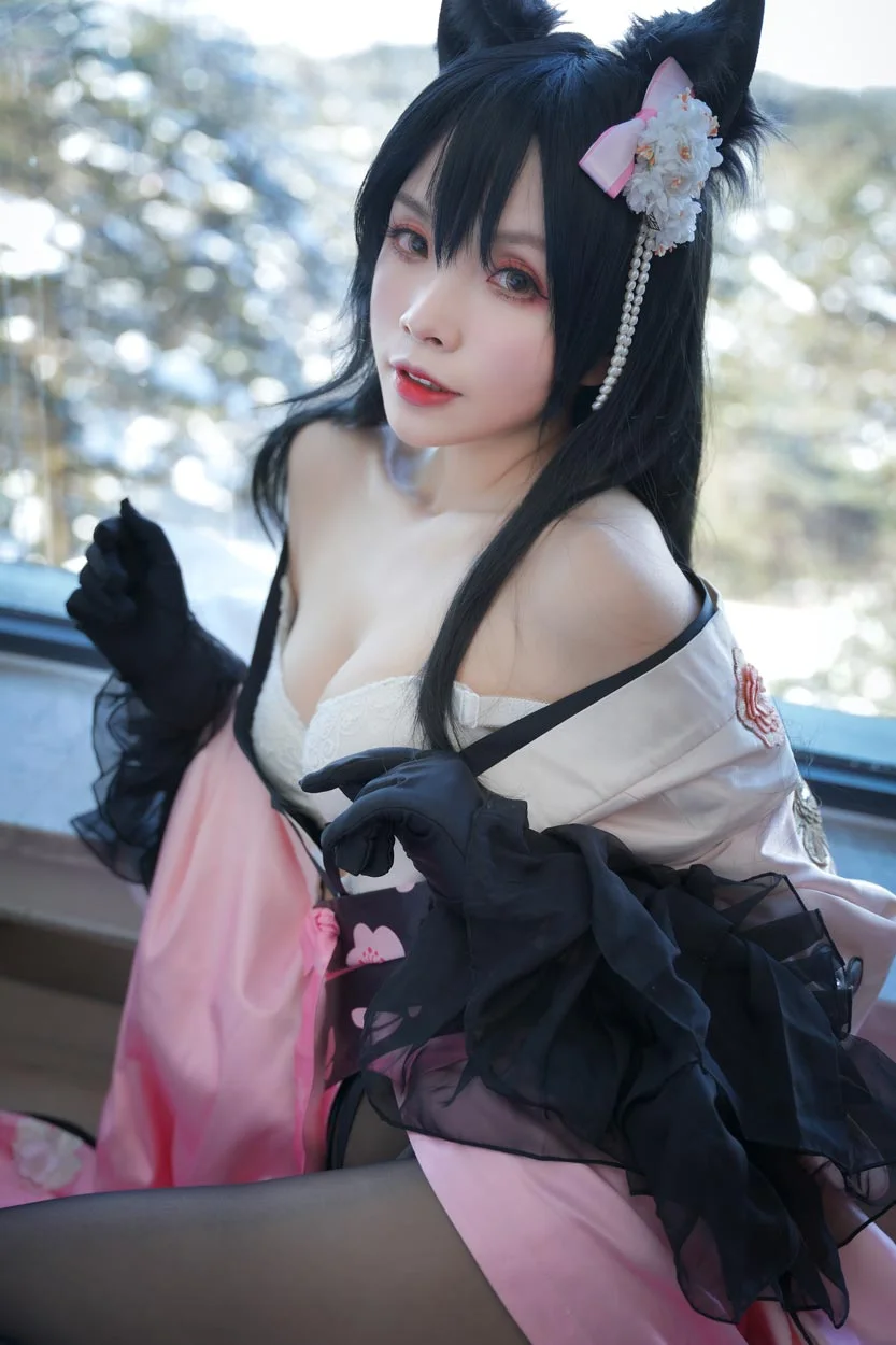 Neko-薇薇 微博coser丝袜诱惑写真套图合集下载