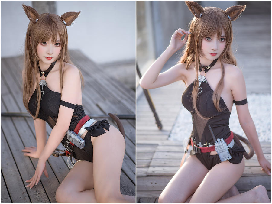 阳炎型小菠萝 Cos肉丝美腿福利写真套图合集下载