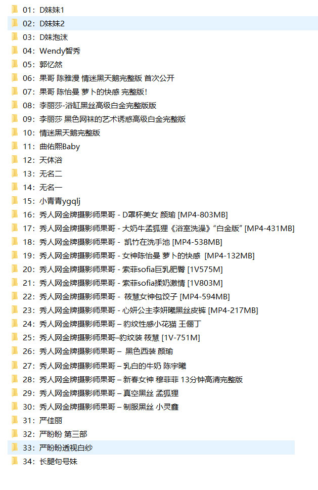 果哥 秀人网金牌摄影师写真照片合集