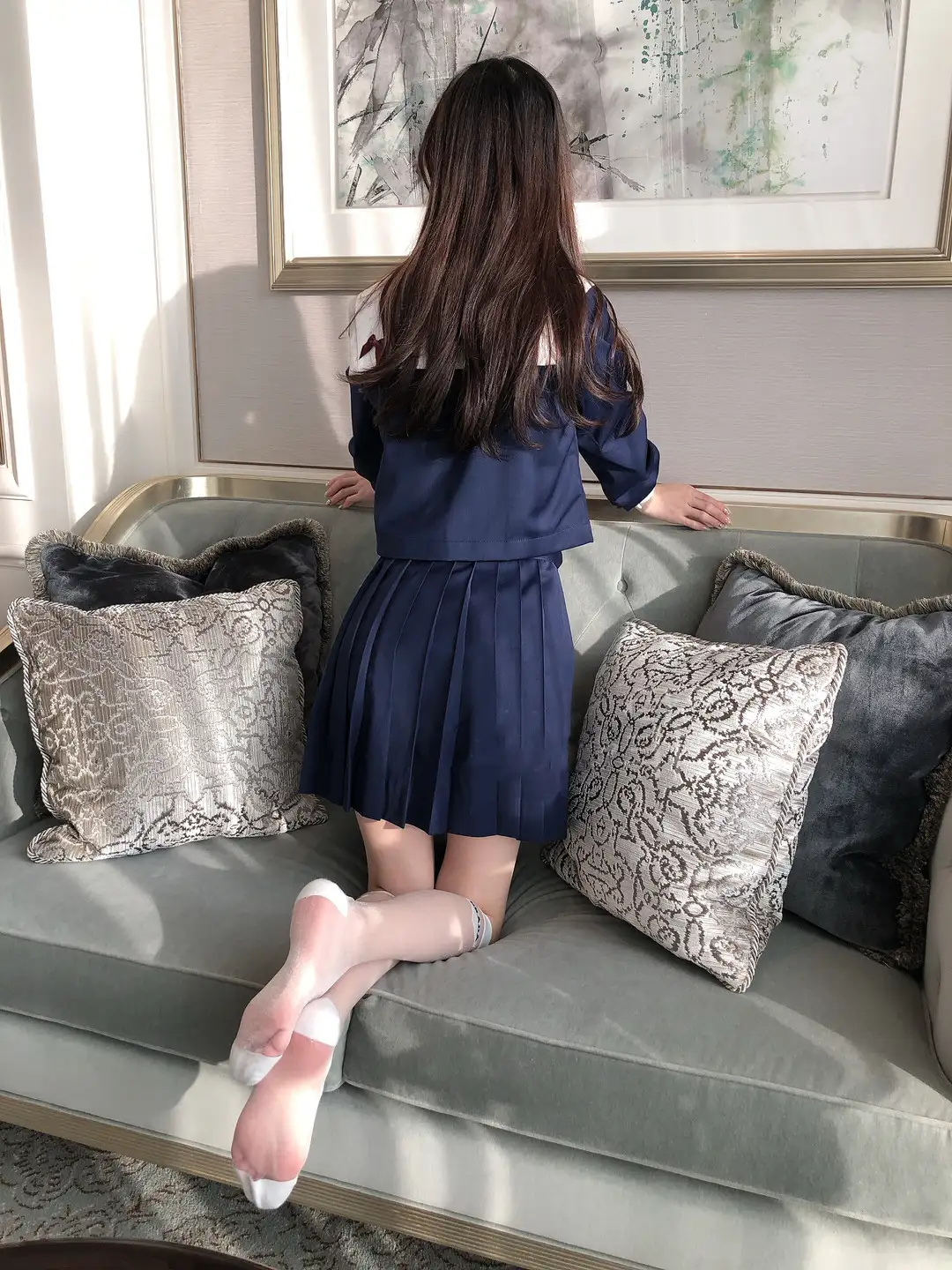 Chloe霏霏 美女丝模精美写真资源合集下载