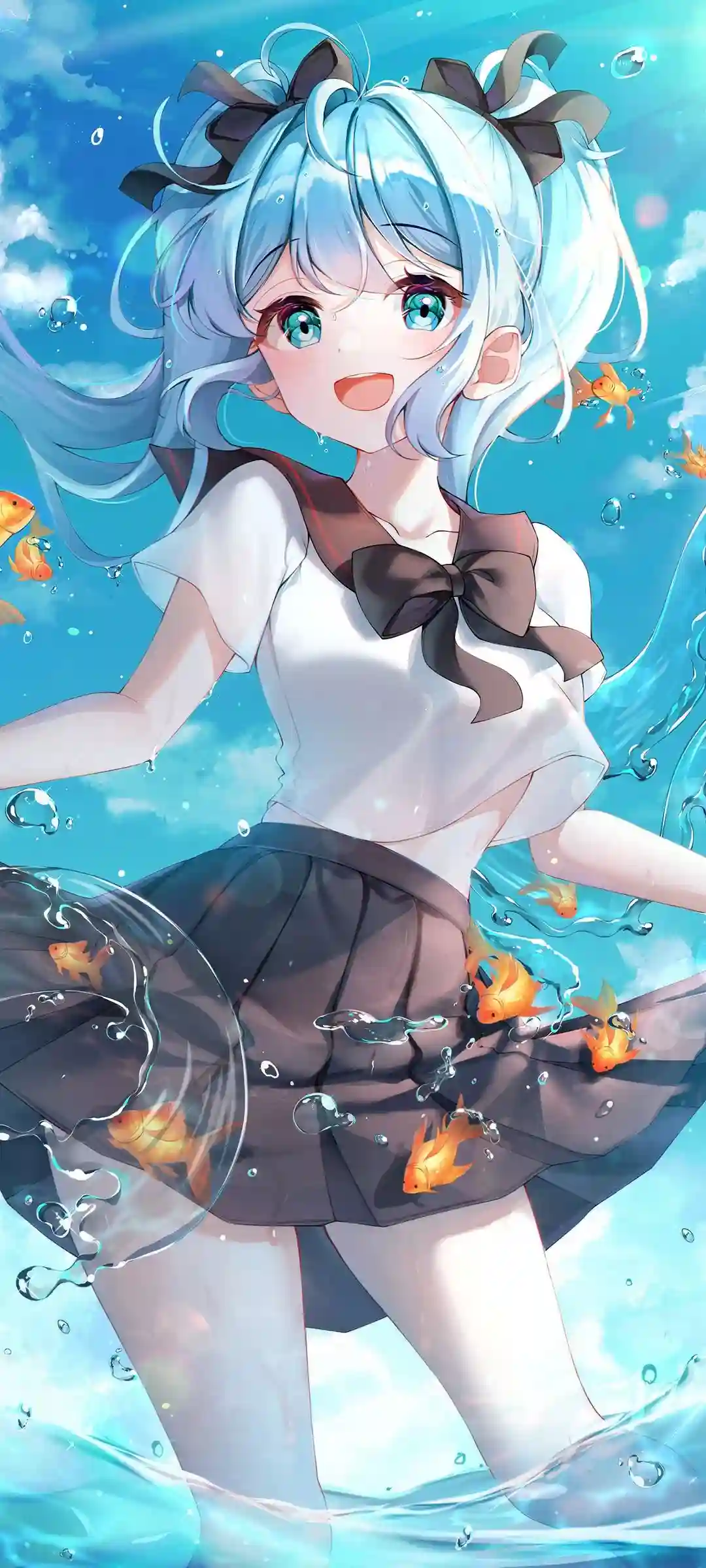 自然场景动漫角色手机壁纸 自然场景动漫角色手机壁纸