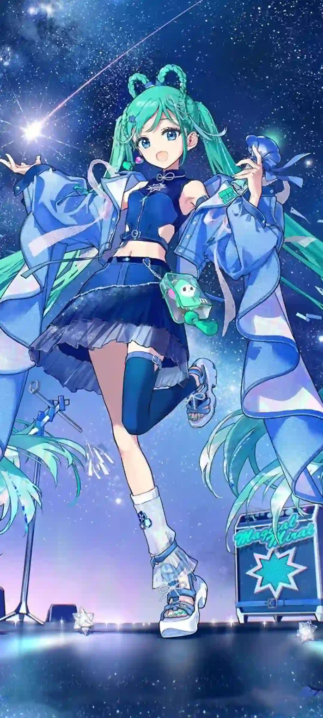 自然场景动漫角色视觉壁纸