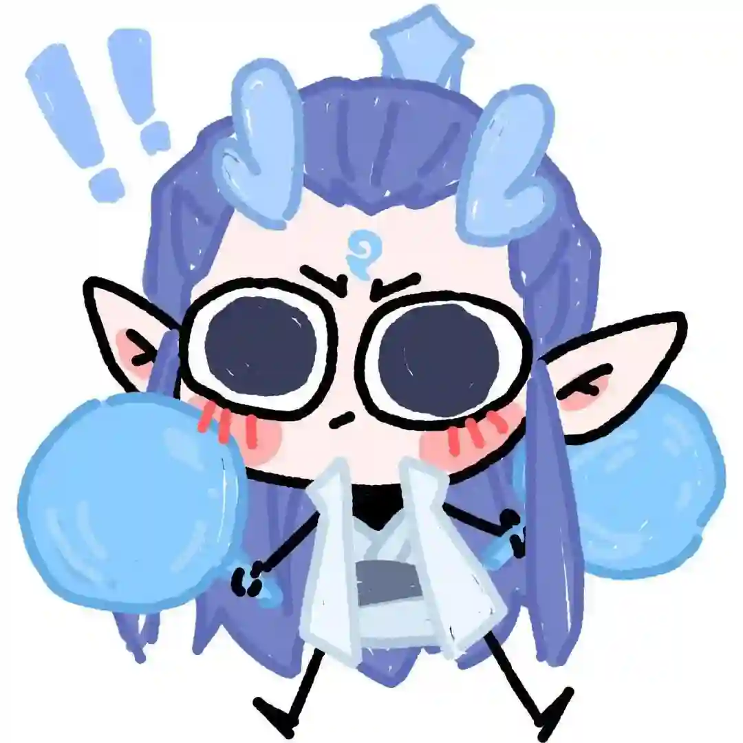 哪吒敖丙可爱小头像作品展示