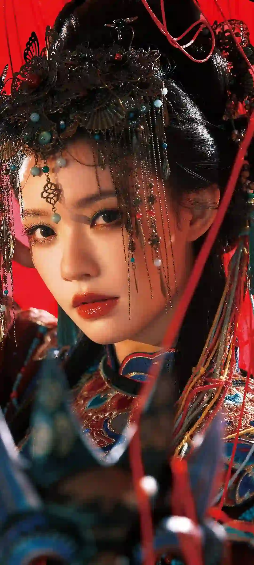 林允主题手机壁纸艺术作品展示