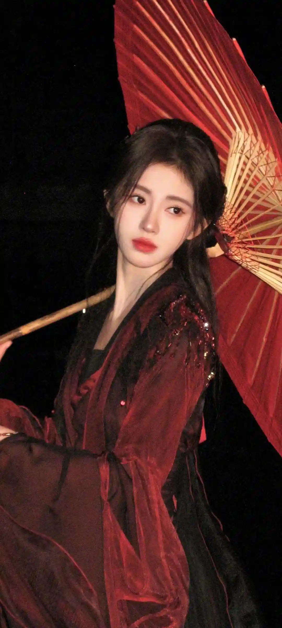 鞠婧祎清新风格手机壁纸设计