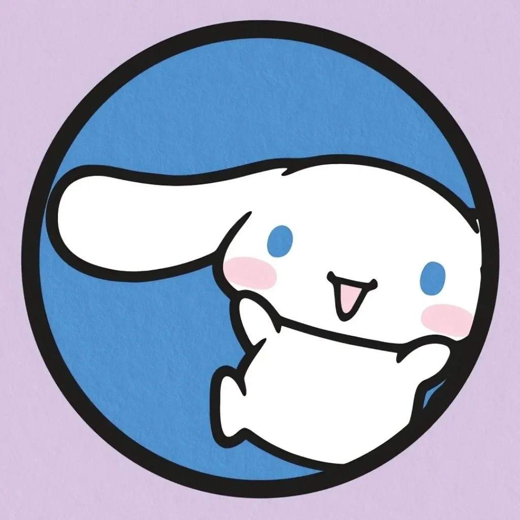 简约风格圆形人物插画