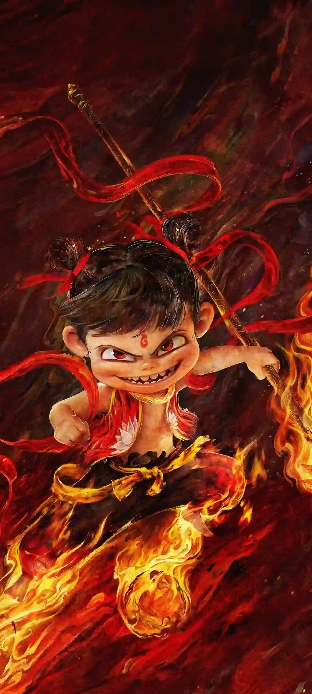 哪吒与恋与深空风景主题手机壁纸展示