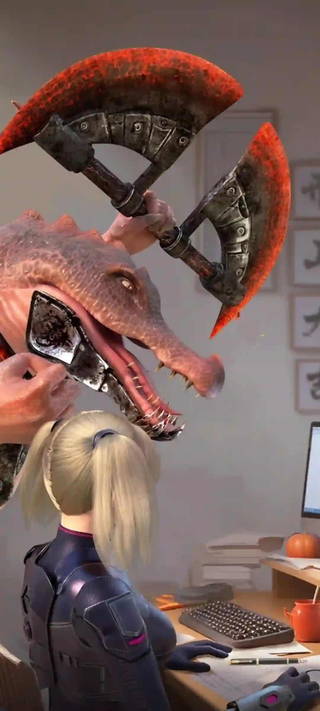 雄兵连动画角色视觉壁纸