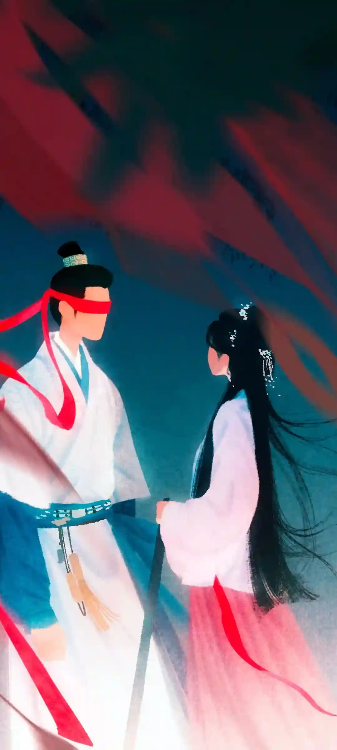 动漫风景美女手机壁纸视觉展示