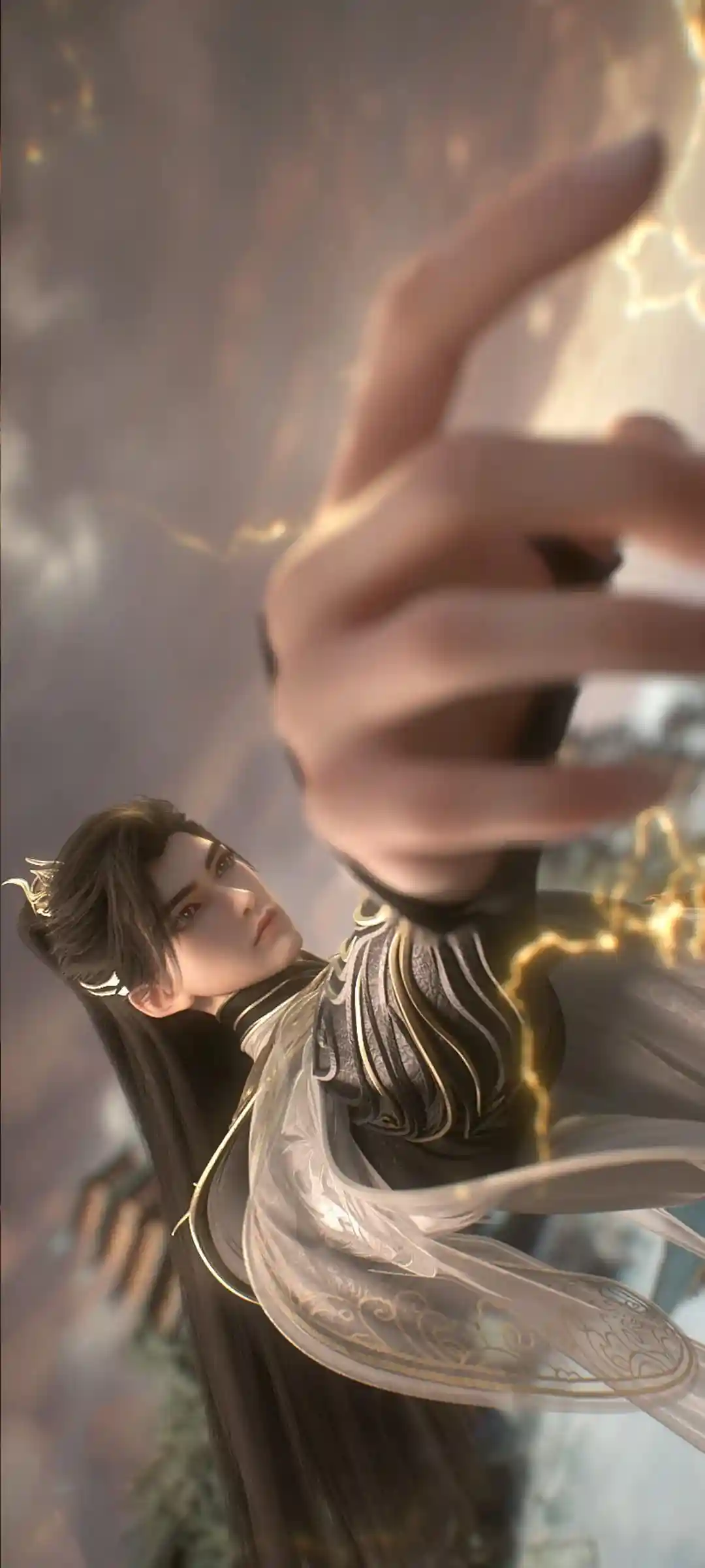 完美世界奇幻风格手机壁纸设计