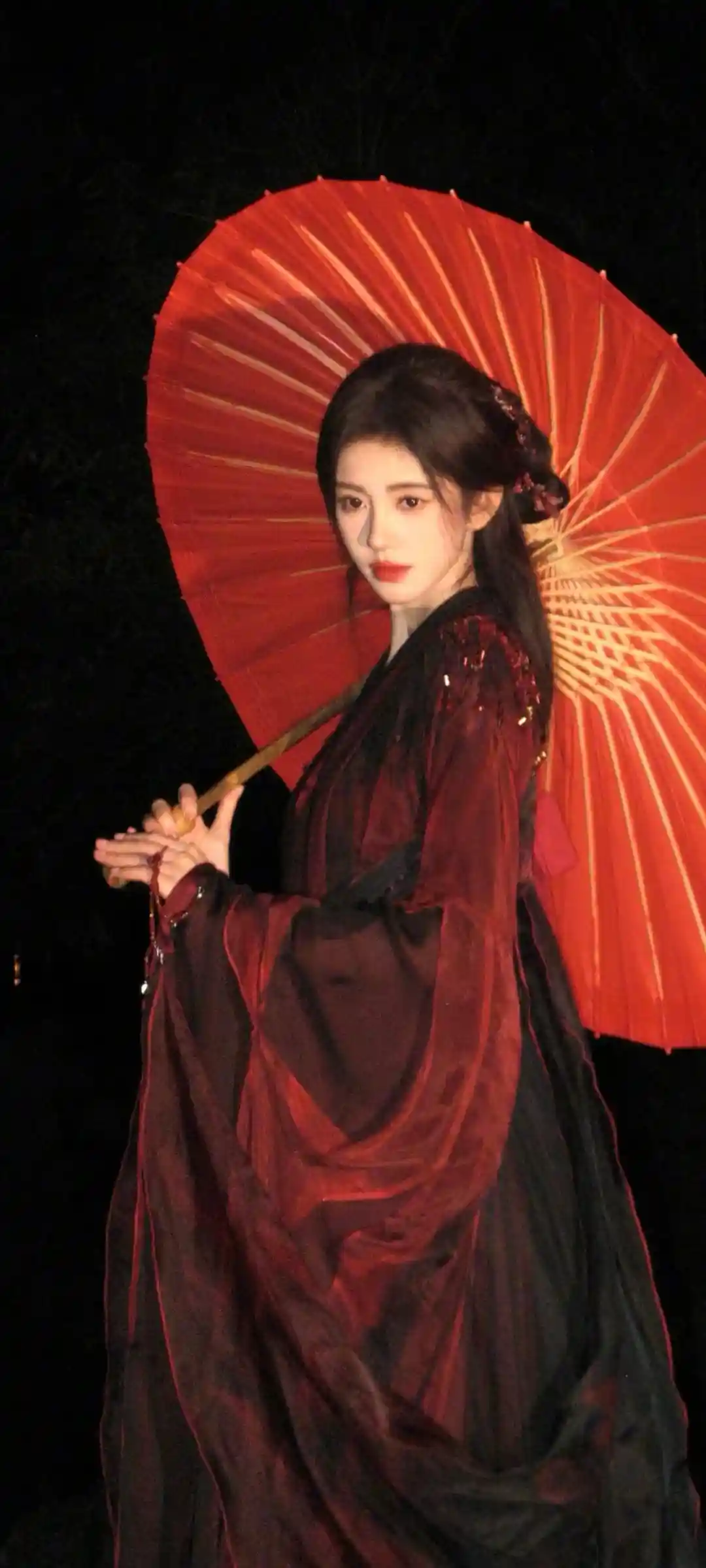 鞠婧祎清新风格手机壁纸设计