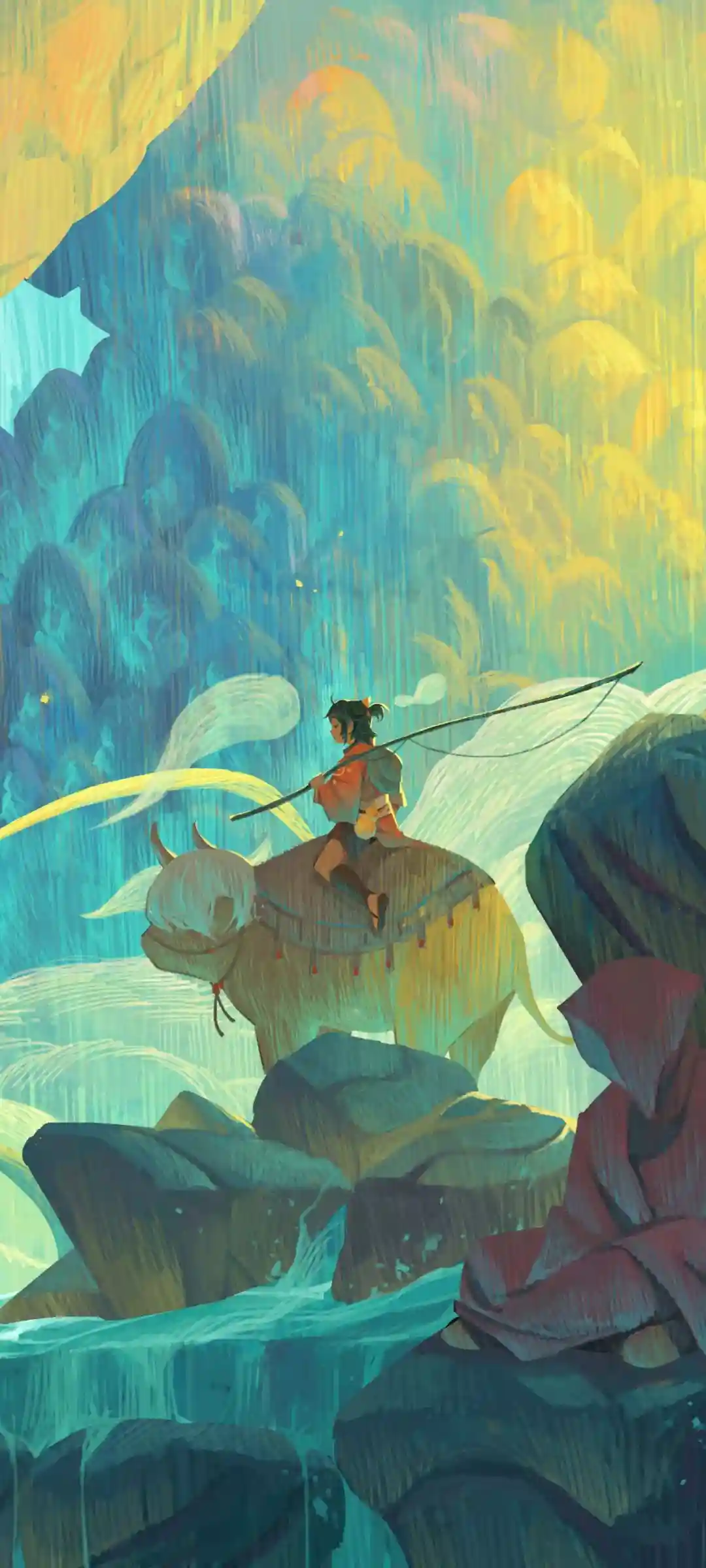 东方幻想氛围场景手机壁纸