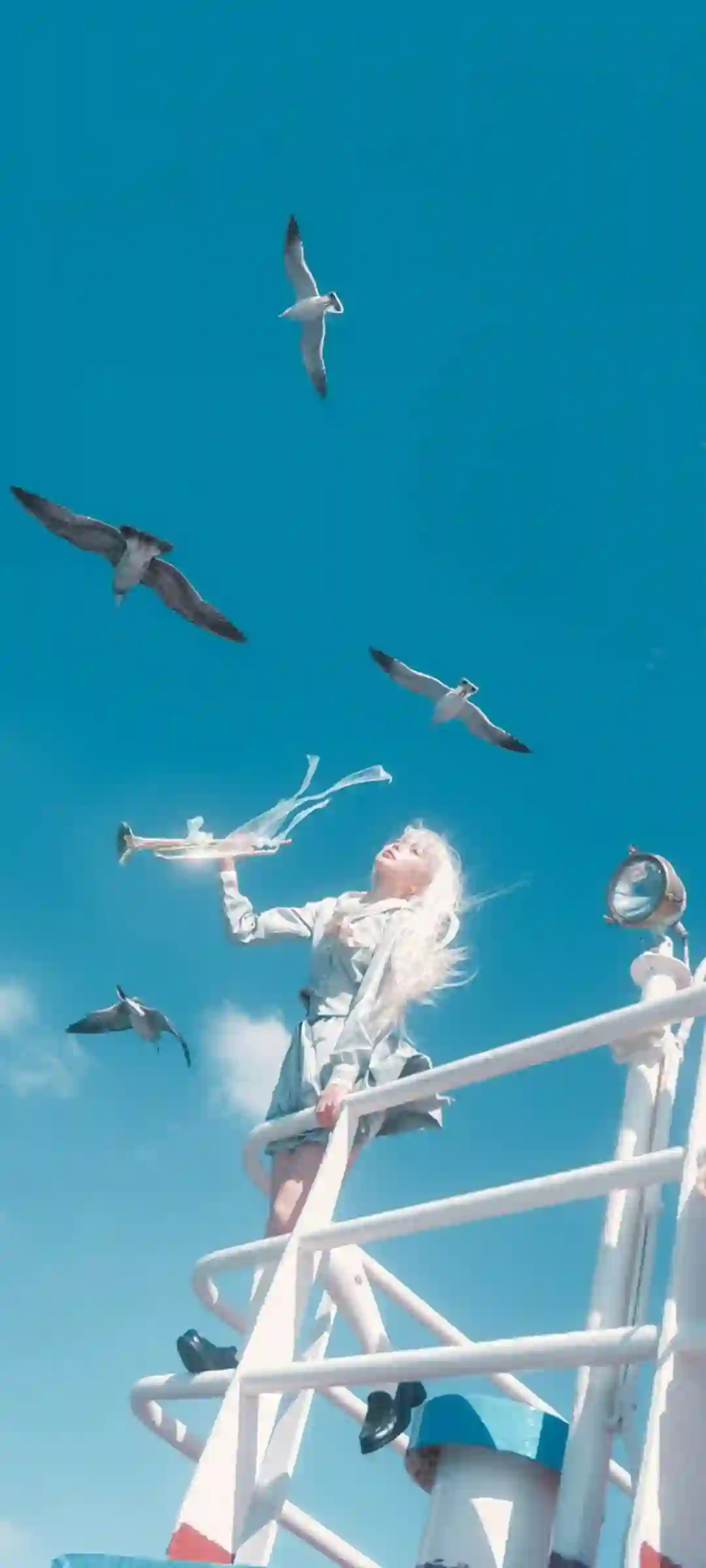 全面屏竖版视觉风格壁纸