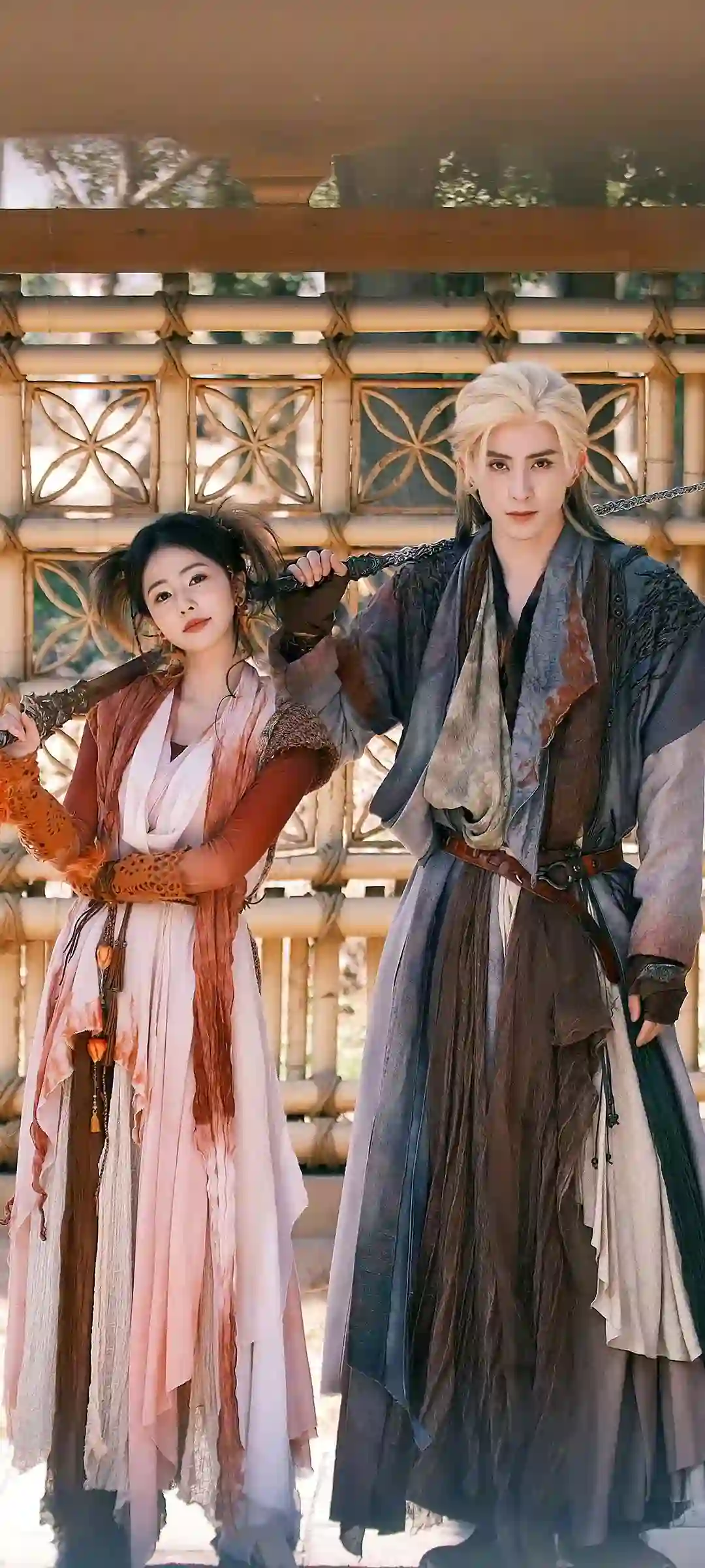 手机人物视觉风格壁纸