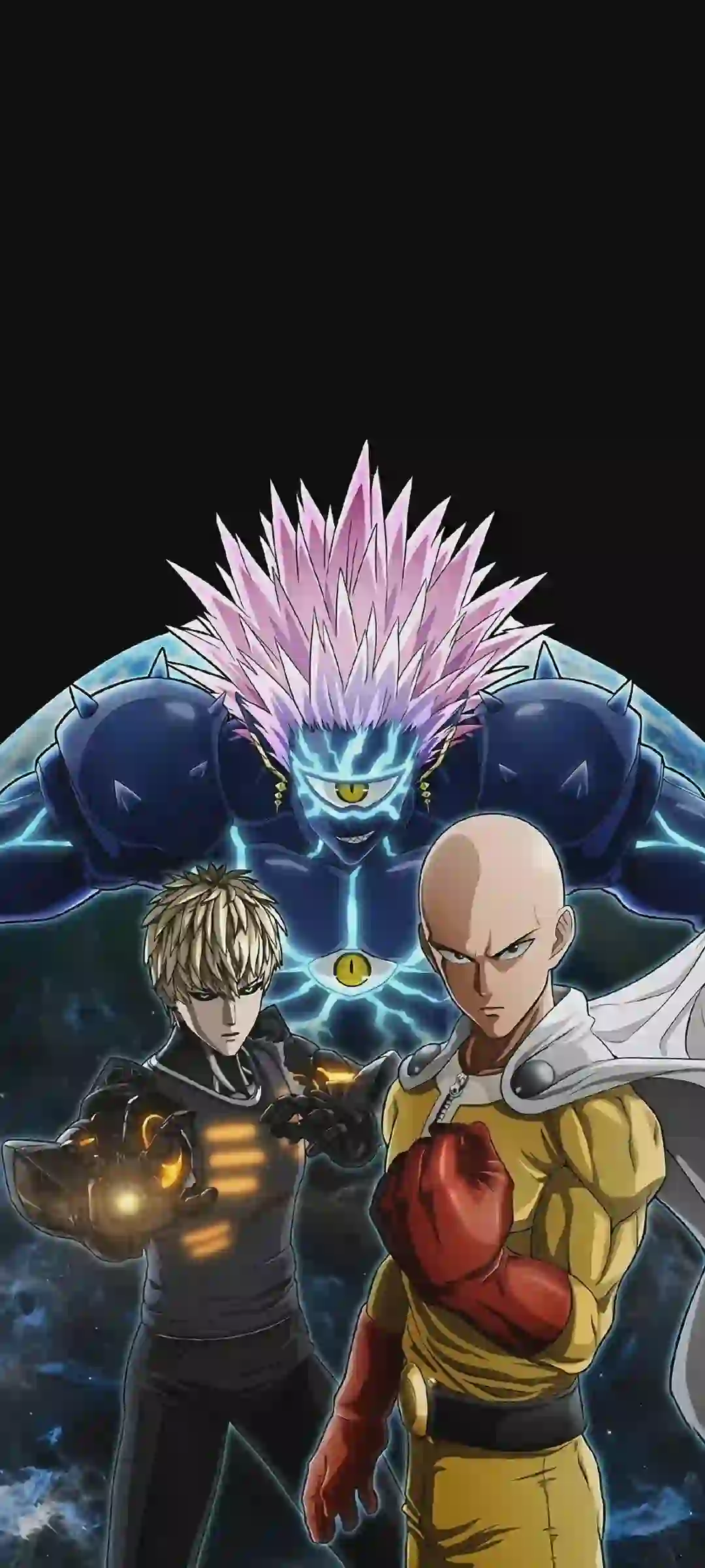 《一拳超人》角色手机壁纸设计