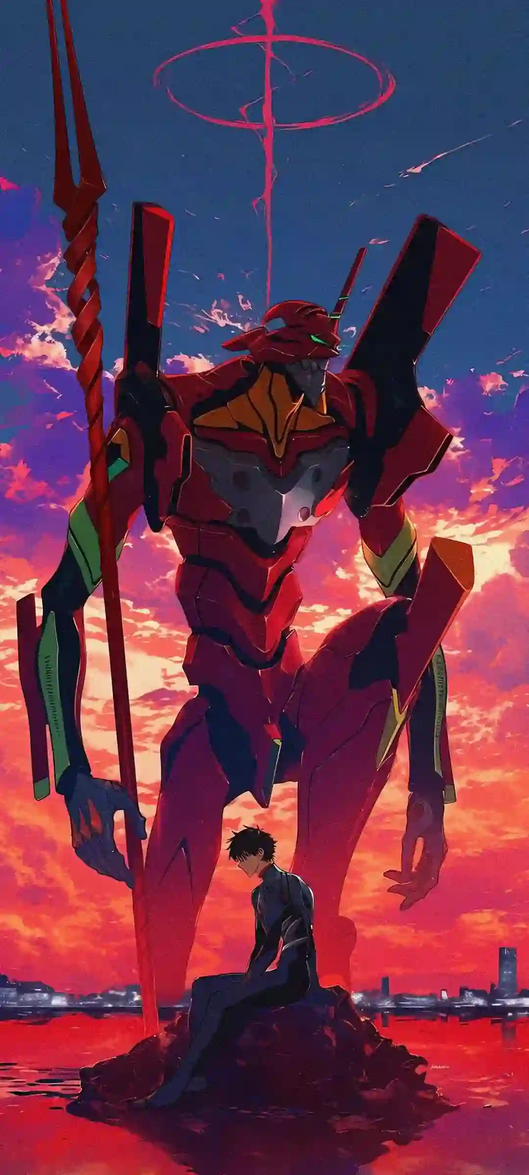 动漫人物风格手机壁纸画面