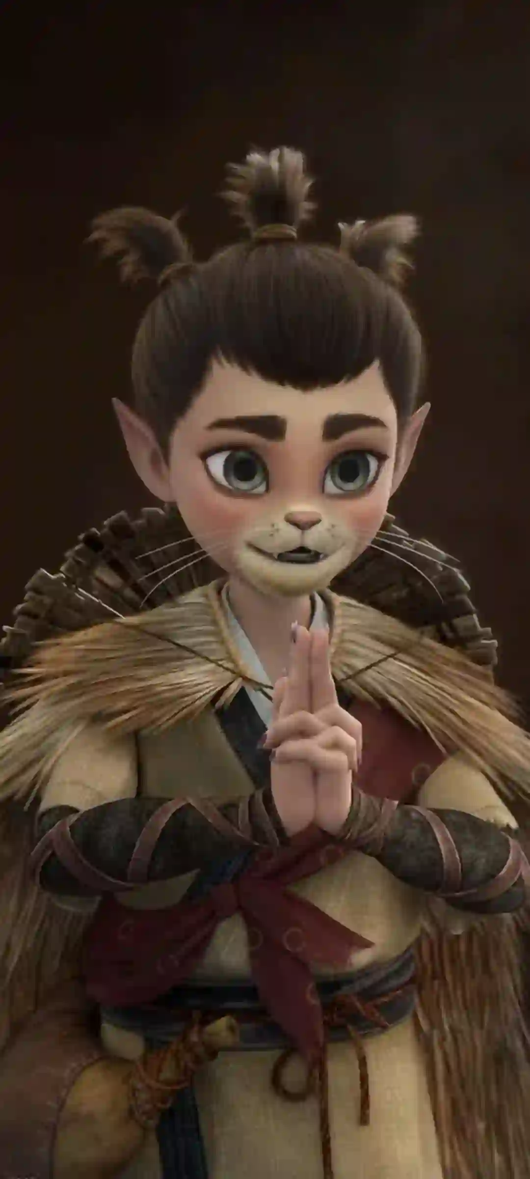 动漫人物风格手机壁纸画面