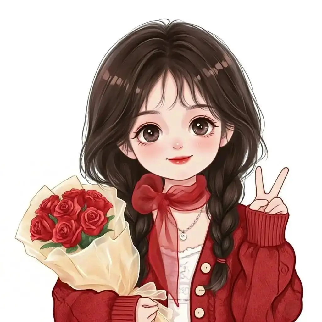 清新可爱风格头像视觉展示