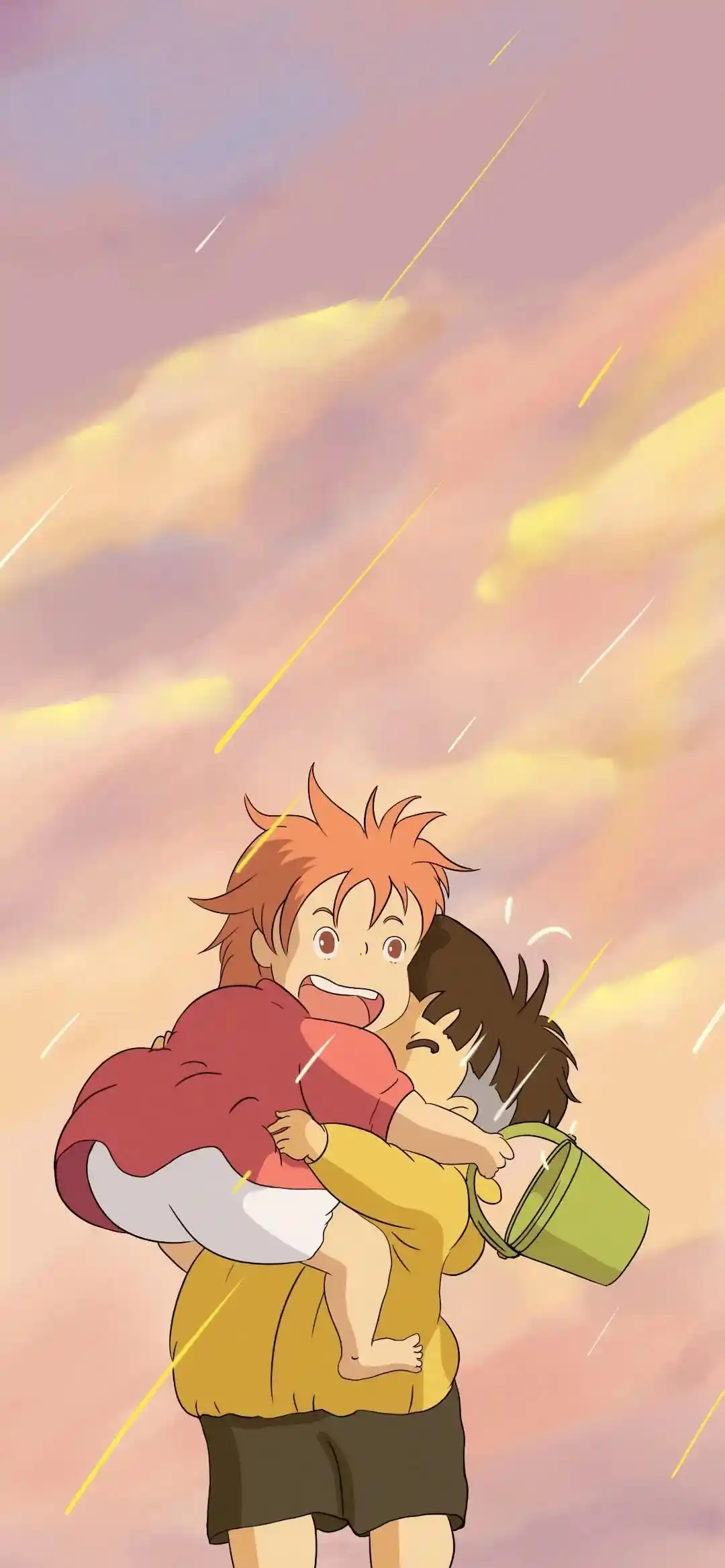 悬崖海岸清透色彩动画场景