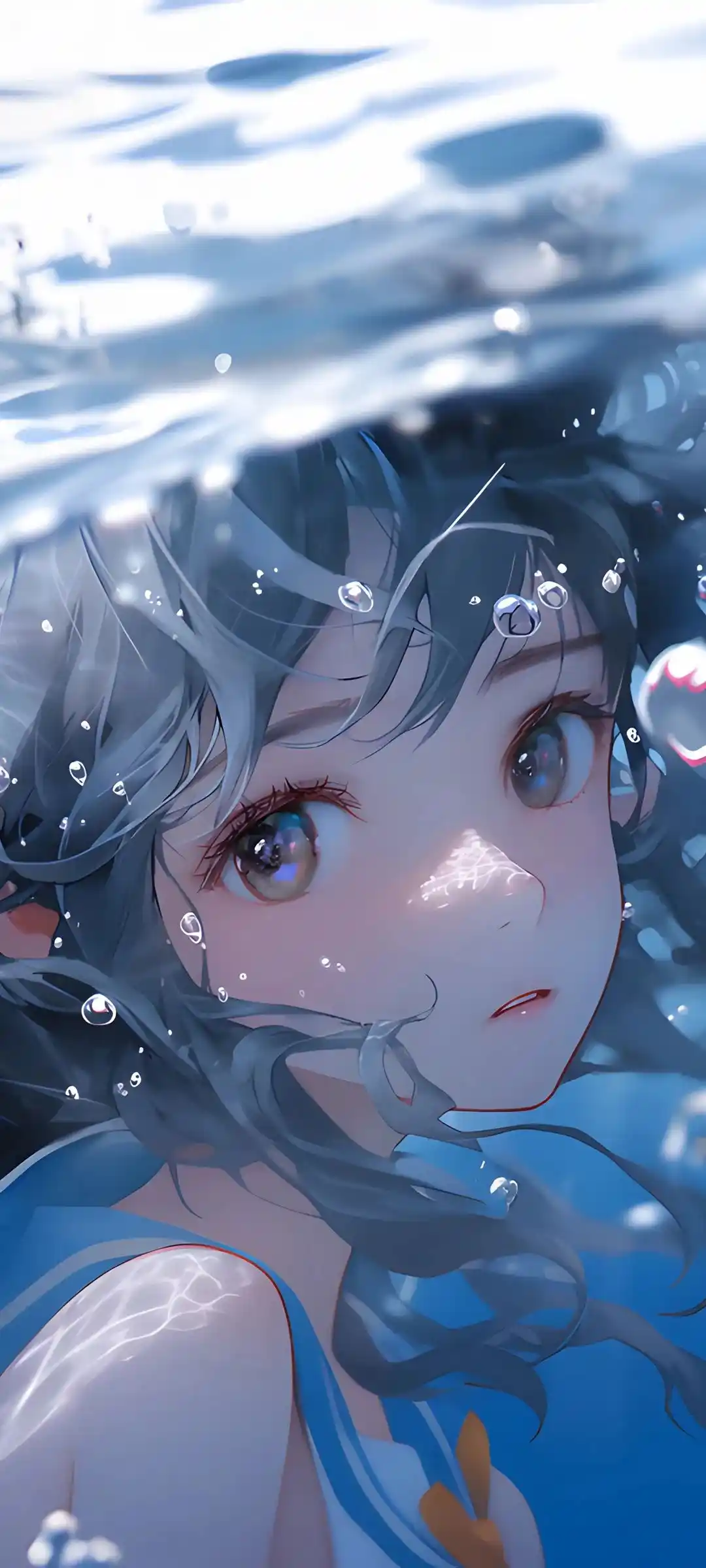 星空氛围人物动漫手机壁纸