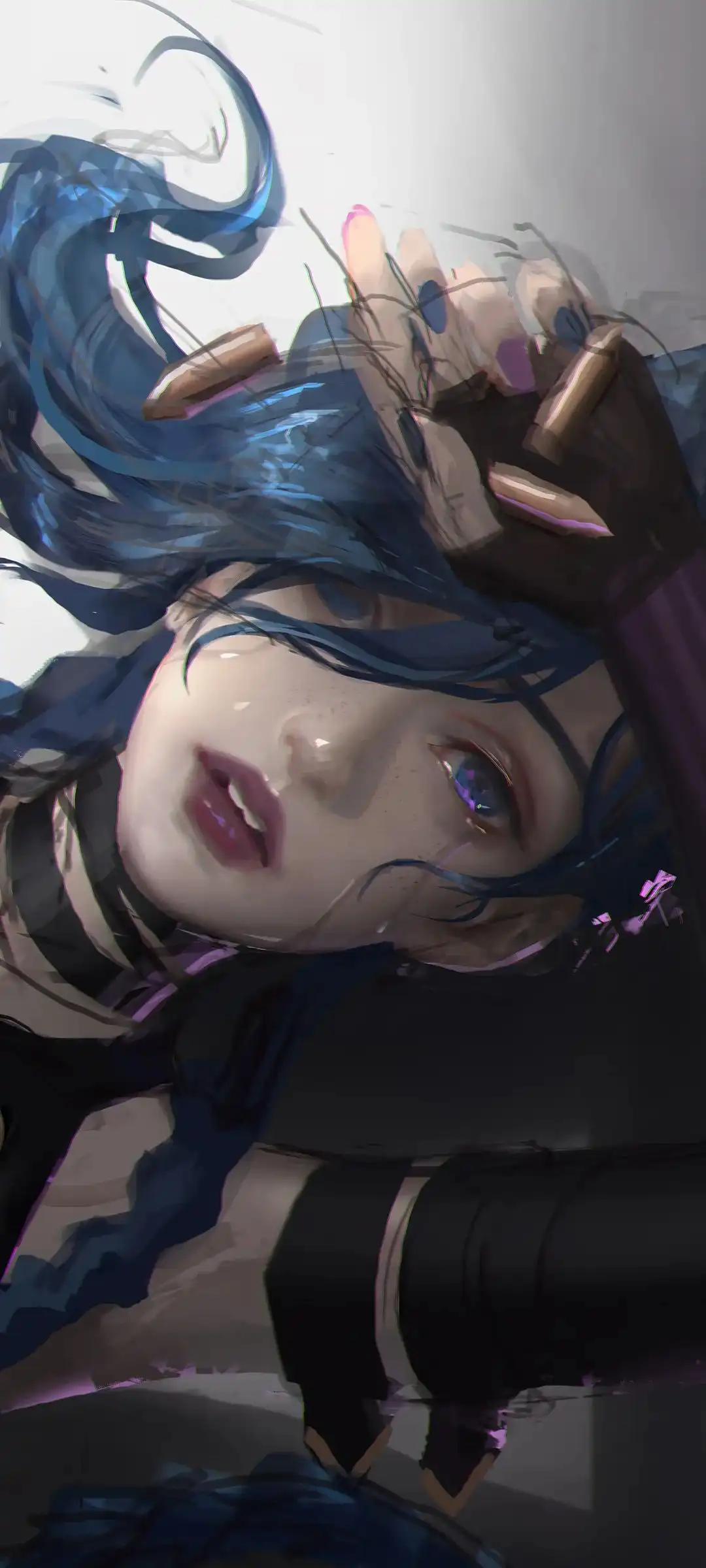 人物场景融合风格手机壁纸