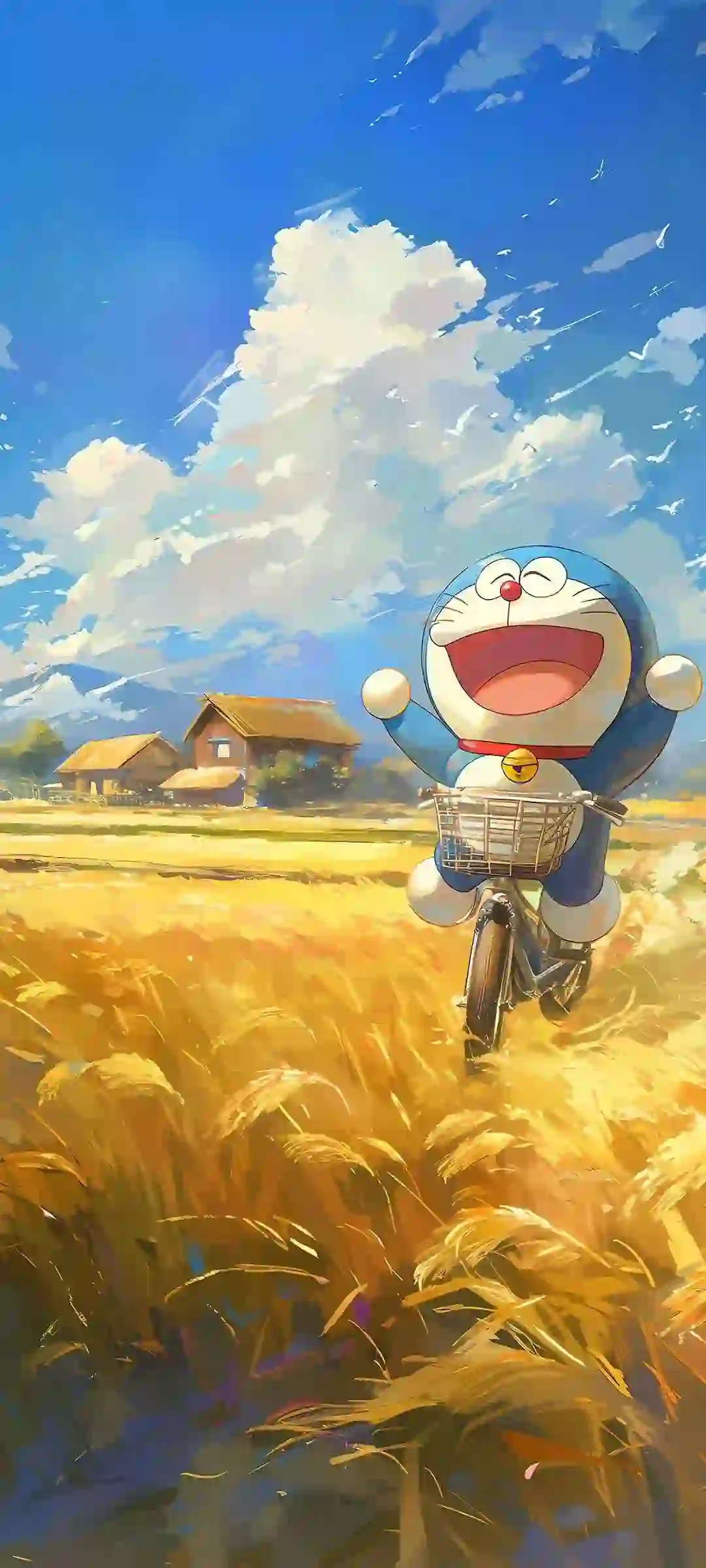 卡通角色风格手机壁纸