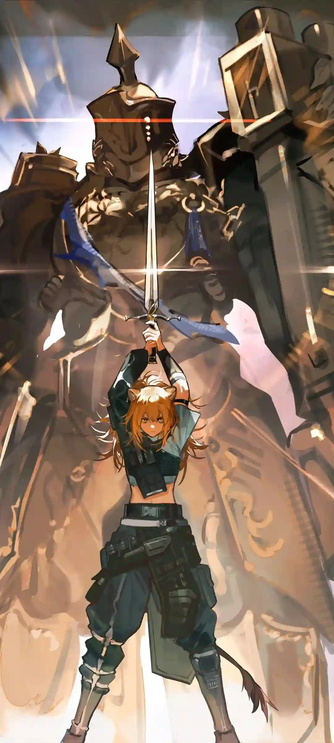 明日方舟主题人物手机壁纸展示