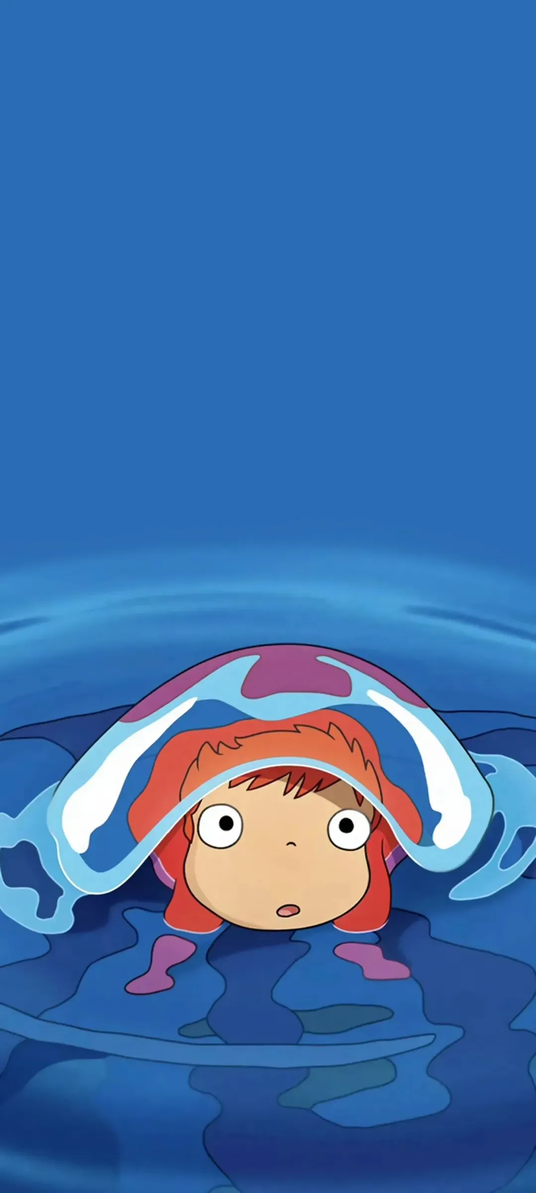 悬崖海岸清透色彩动画场景