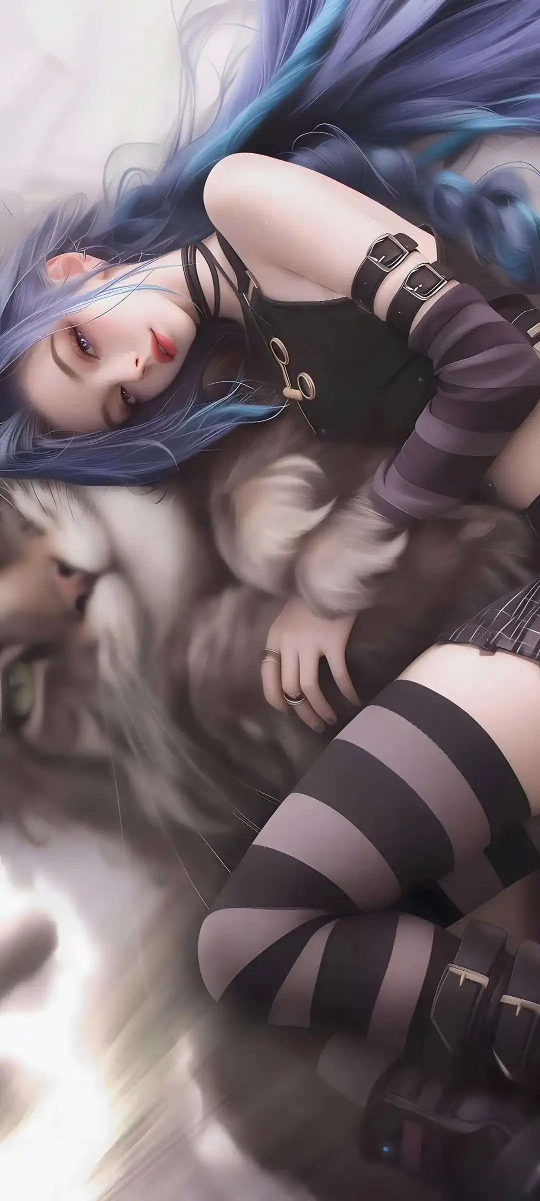 绚丽烟花与跨年派对节庆手机壁纸