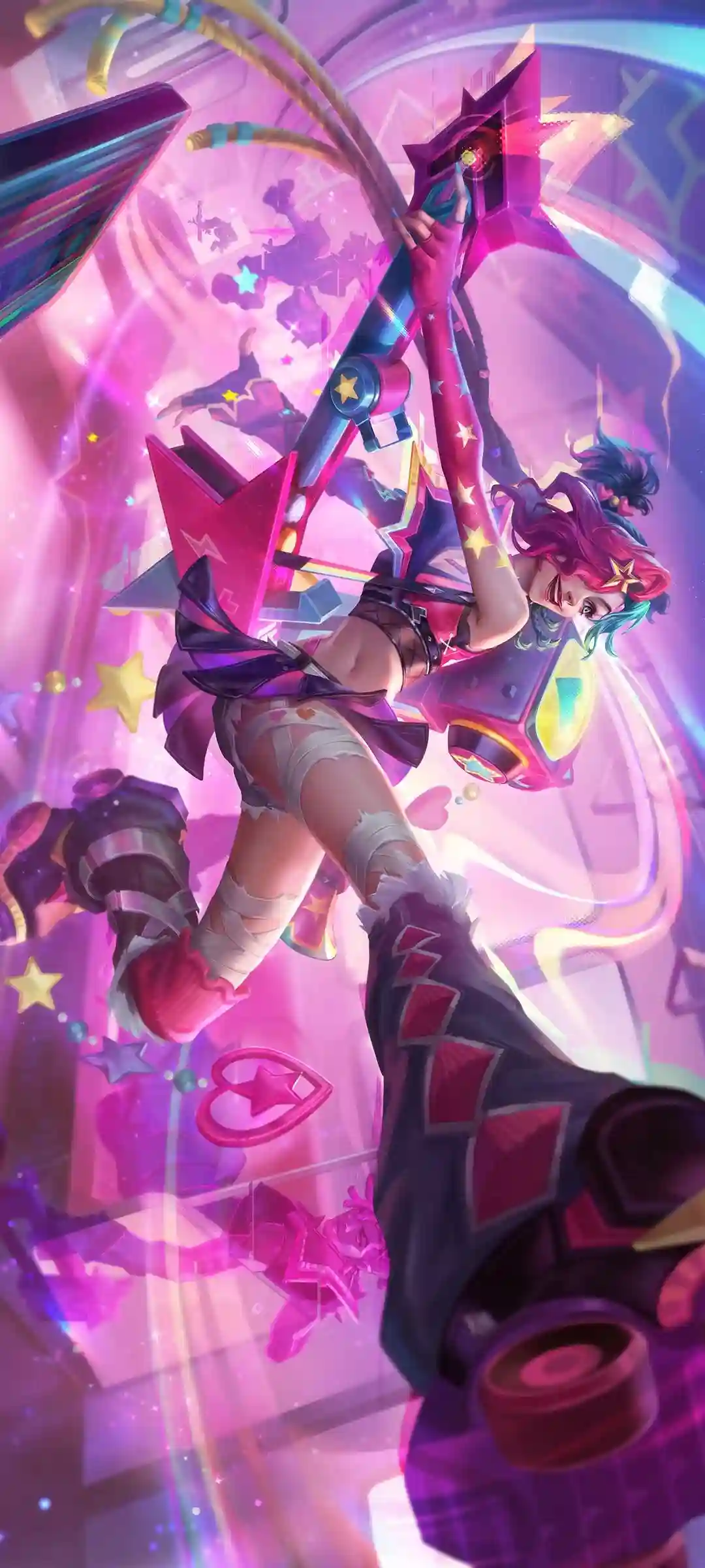 手机人物视觉风格壁纸