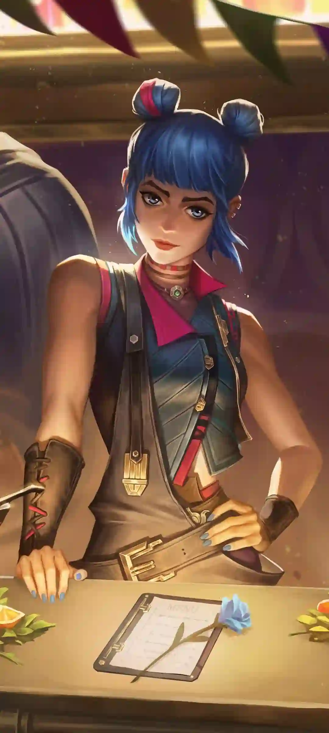 新年风景手机壁纸设计